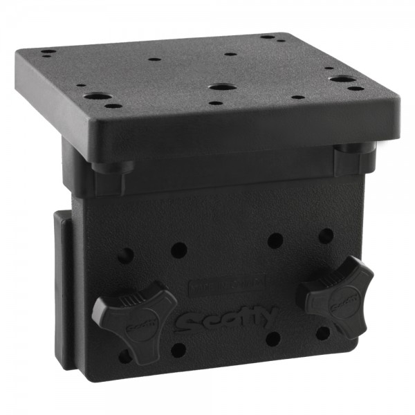 Bild von SCOTTY RIGHT ANGLE SIDE GUNNEL MOUNT / BOOTSWAND MONTAGEPLATTE