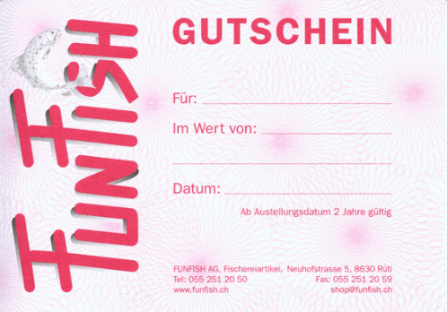 Picture of FUNFISH GESCHENKGUTSCHEIN 150.-