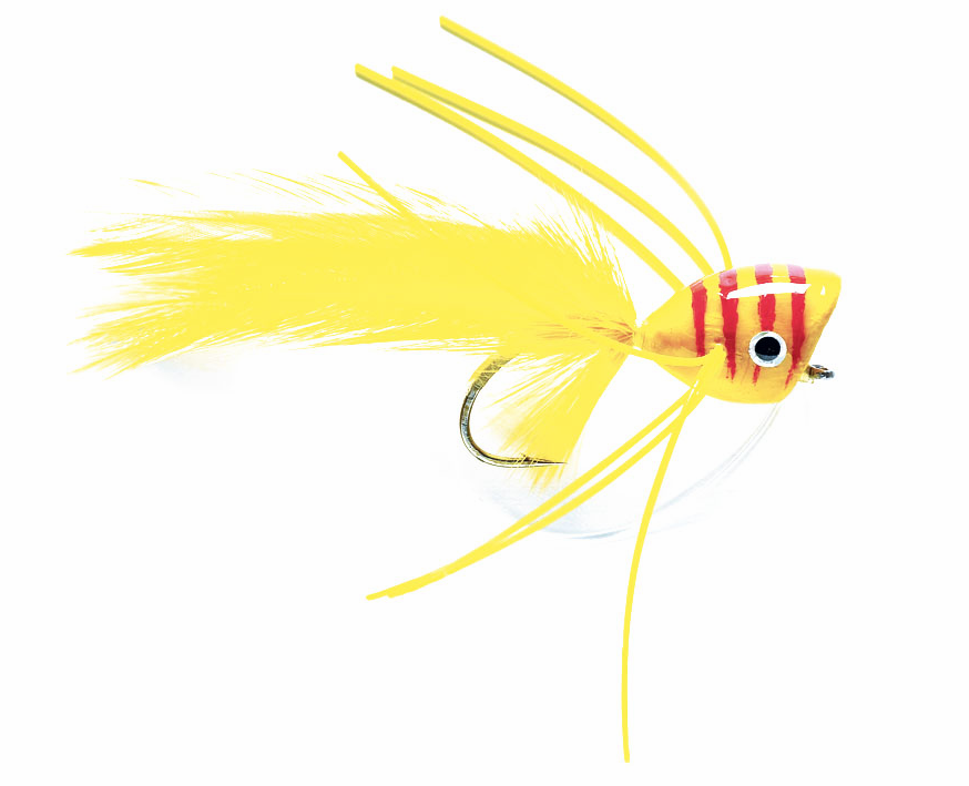 Bild von STREAMER BASS POPPER YELLOW & RED