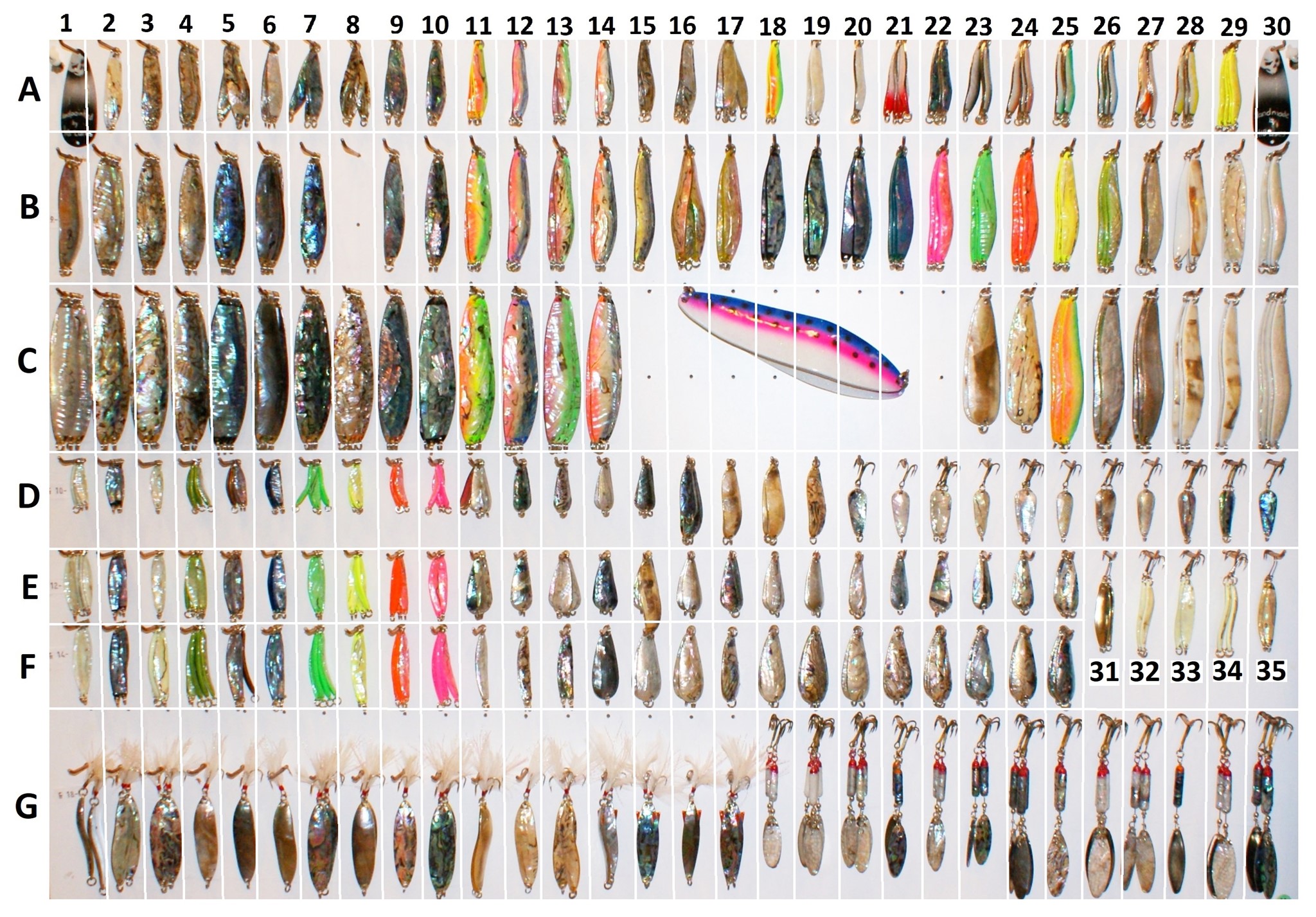 Bild von HB-LURES SCHLEPPLÖFFEL, BLINKER & SPINNER