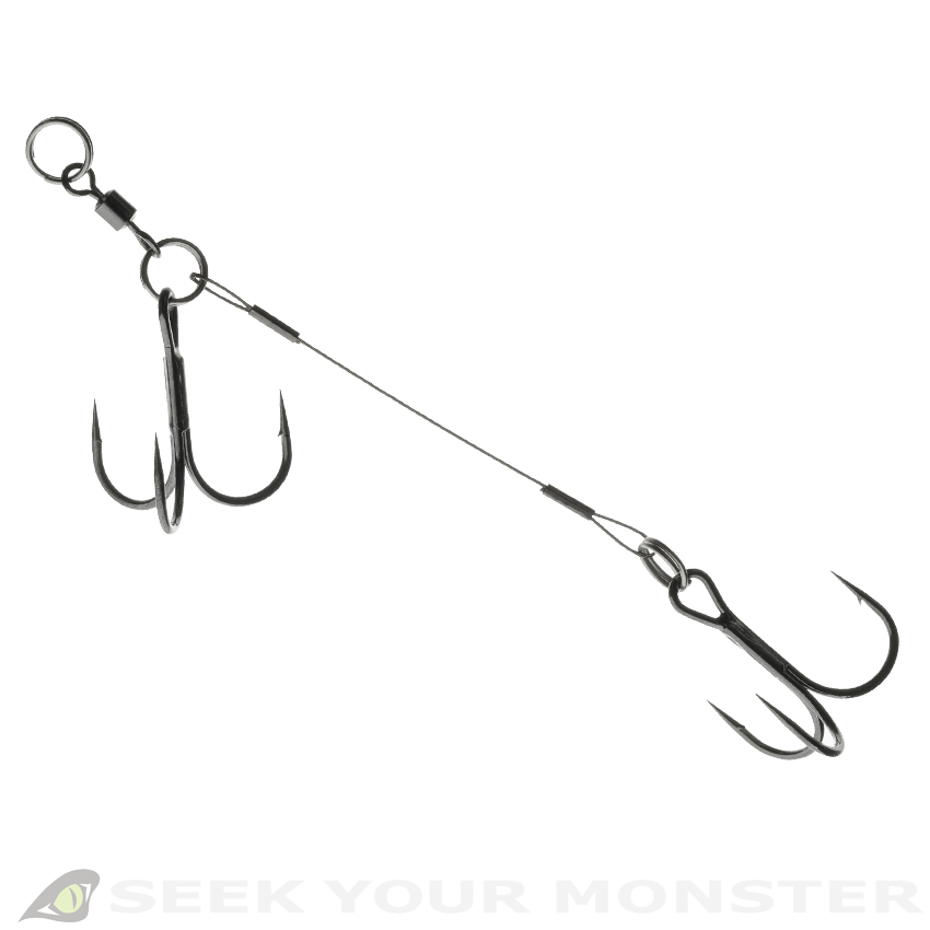Gummifische Zubehör Daiwa Prorex Screw-In Assist Hook 2//0