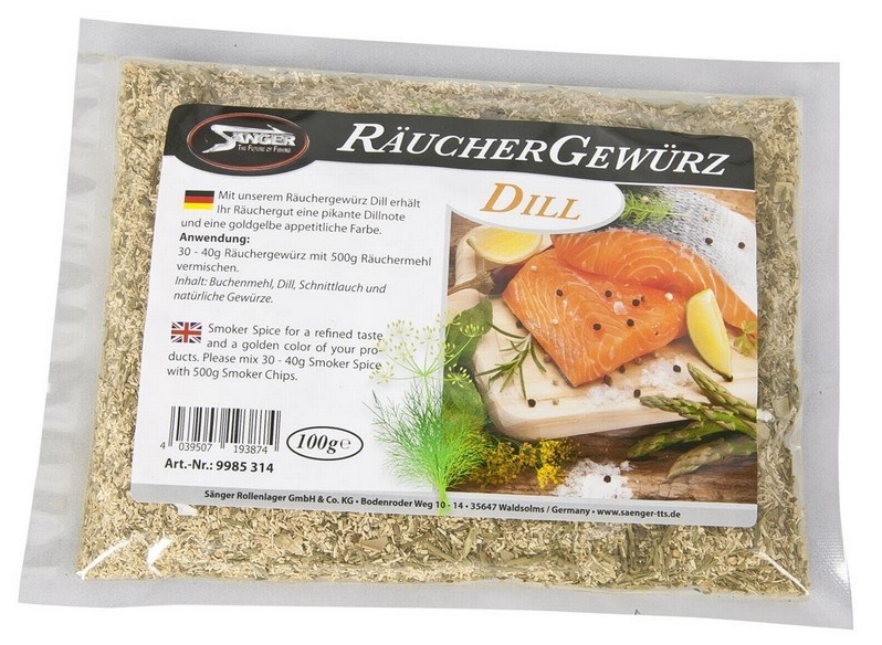 Bild von SÄNGER RÄUCHERGEWÜRZ DILL 100g