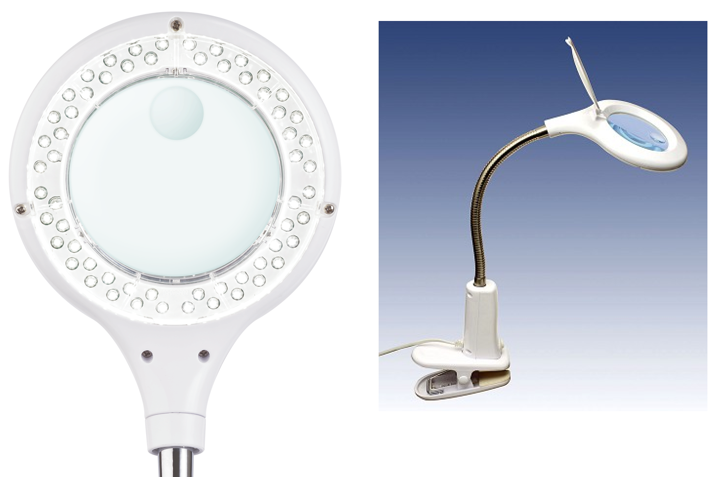 Bild von OTTLITE LED + LUPE KLEMMLUPE