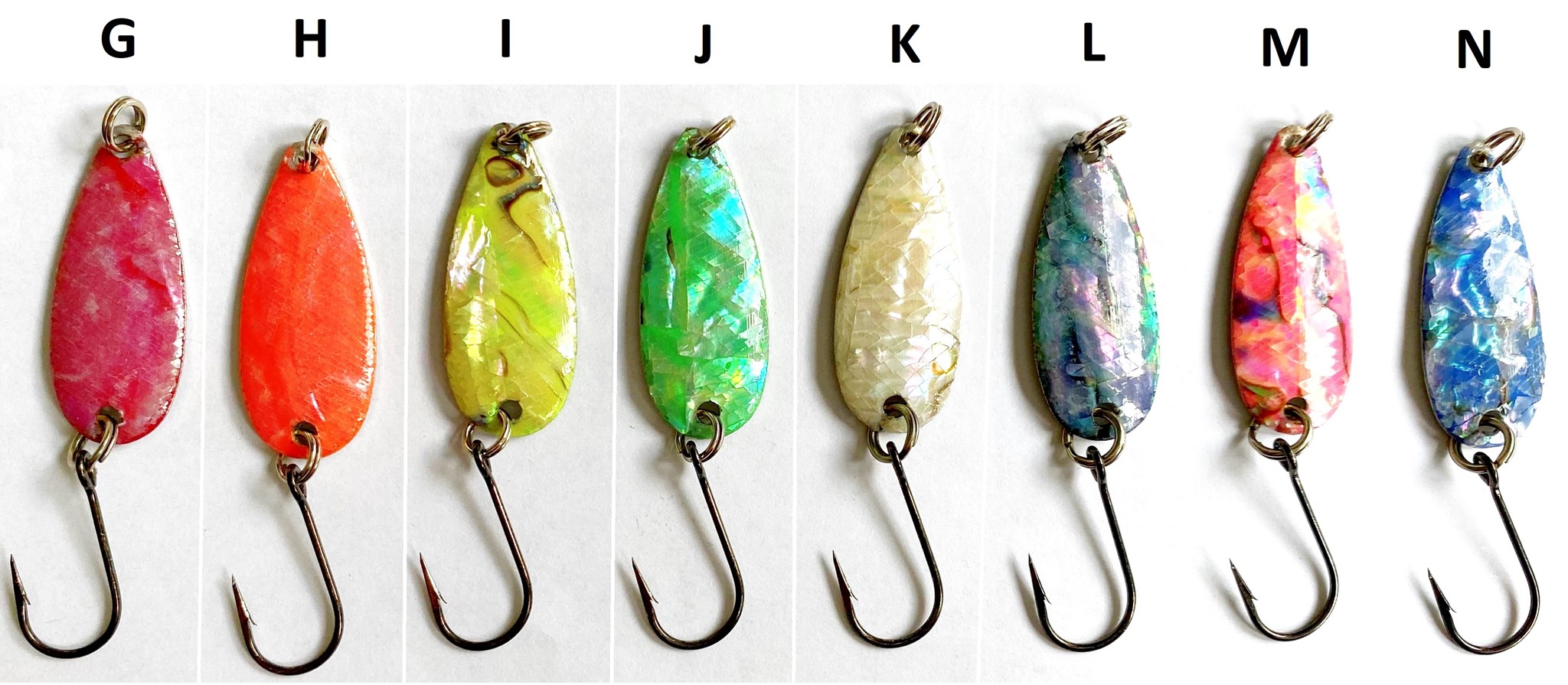 Bild von HB-LURES ULTRALIGHT MINI SPOONS PERLMUTT