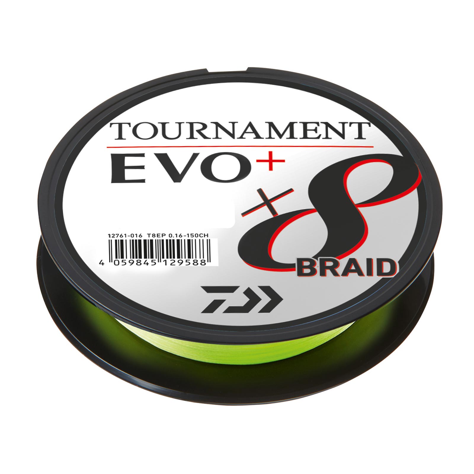 Bild von DAIWA TOURNAMENT X8 BRAID EVO 135m CHARTREUSE