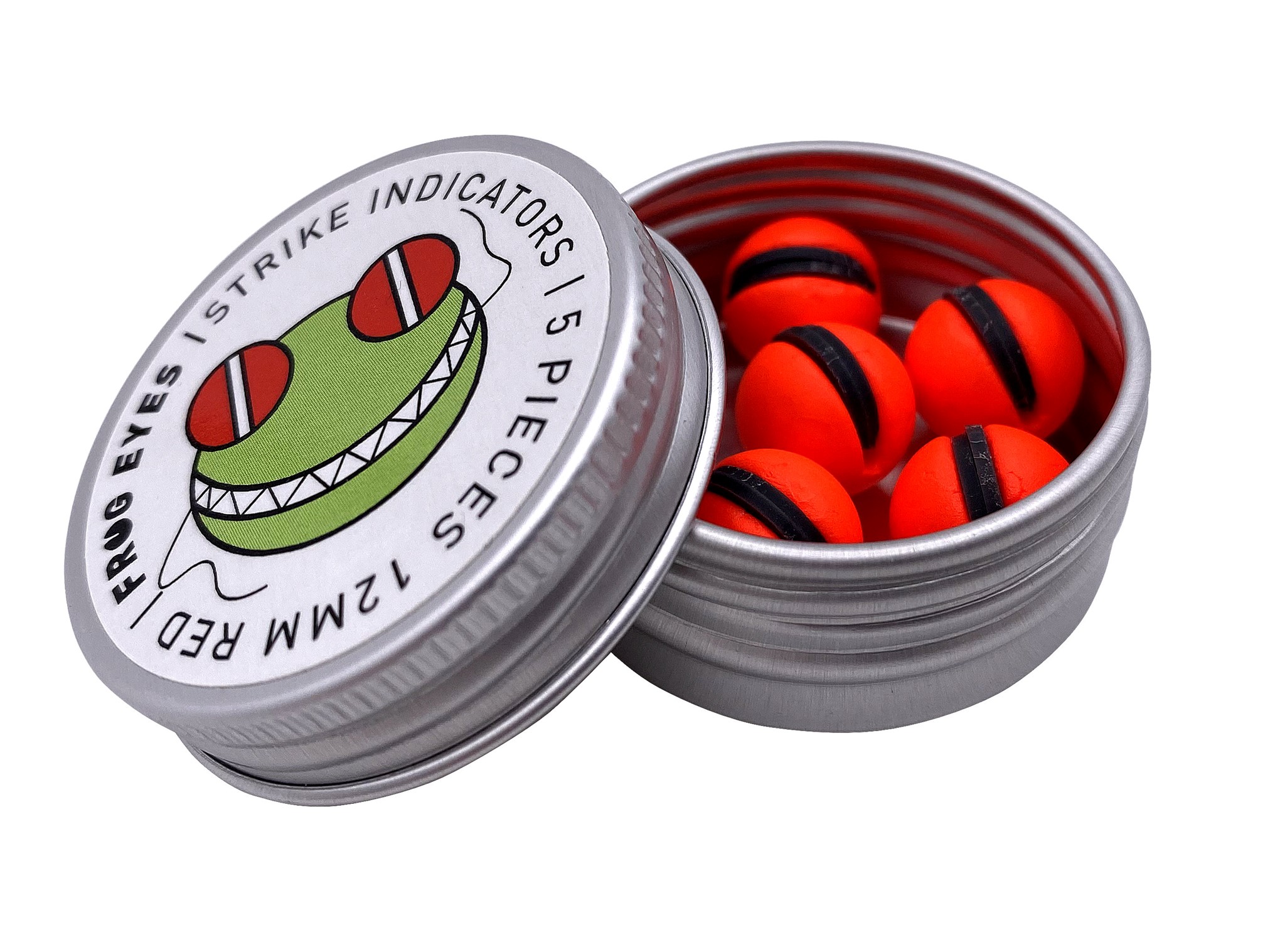 Bild von FROG EYES STRIKE INDICATOR BISSANZEIGER RED