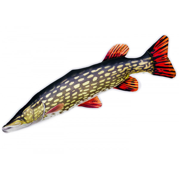 Bild von STOFF-FISCH RIESEN HECHT 110cm