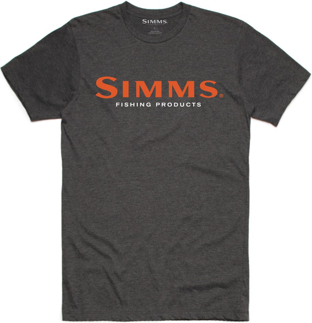 Bild von SIMMS LOGO T'SHIRT CHARCOAL HEATHER