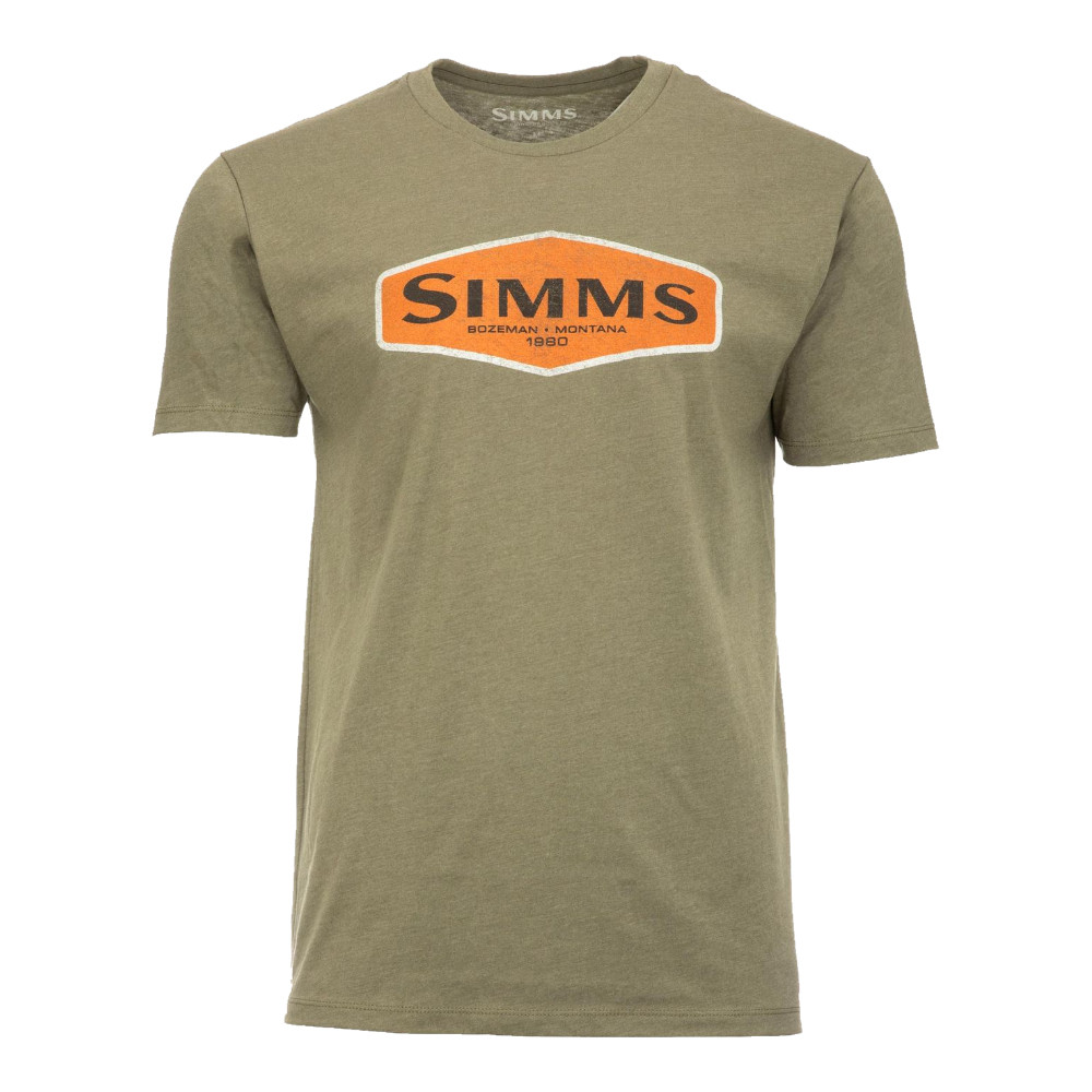Bild von SIMMS LOGO FRAME T-SHIRT MILITARY HEATHER