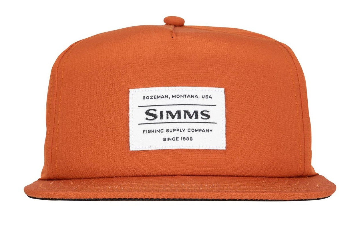 Bild von SIMMS UNSTRUCTURED FLAT BRIM CAP ORANGE KAPPE