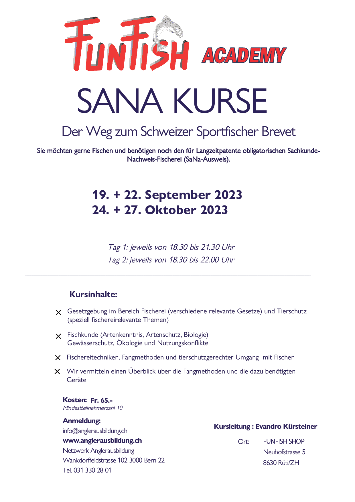 Bild von FUNFISH SANA KURSE
