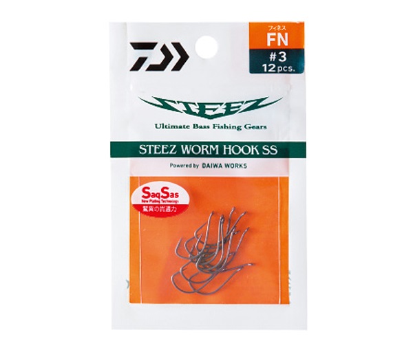 Bild von DAIWA STEEZ WORM HOOK SS FINESSE
