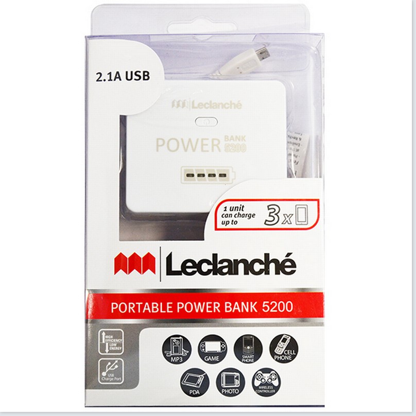 Bild von LECLANCHÉ PORTABLE POWER BANK 5200